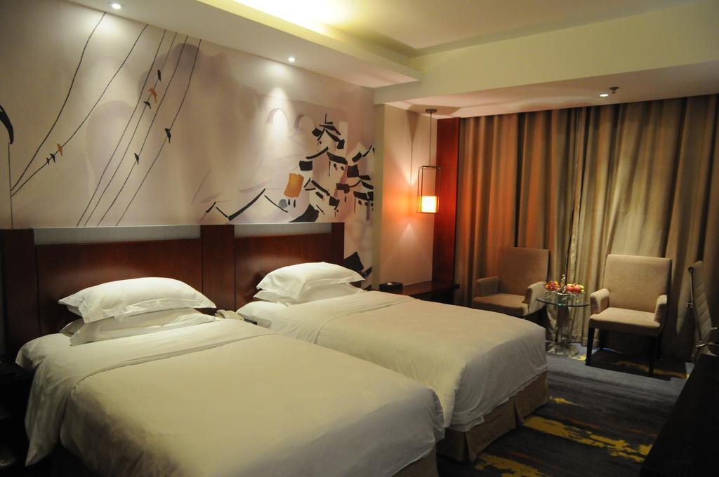 Chongqing Minshan Hotel Bagian luar foto